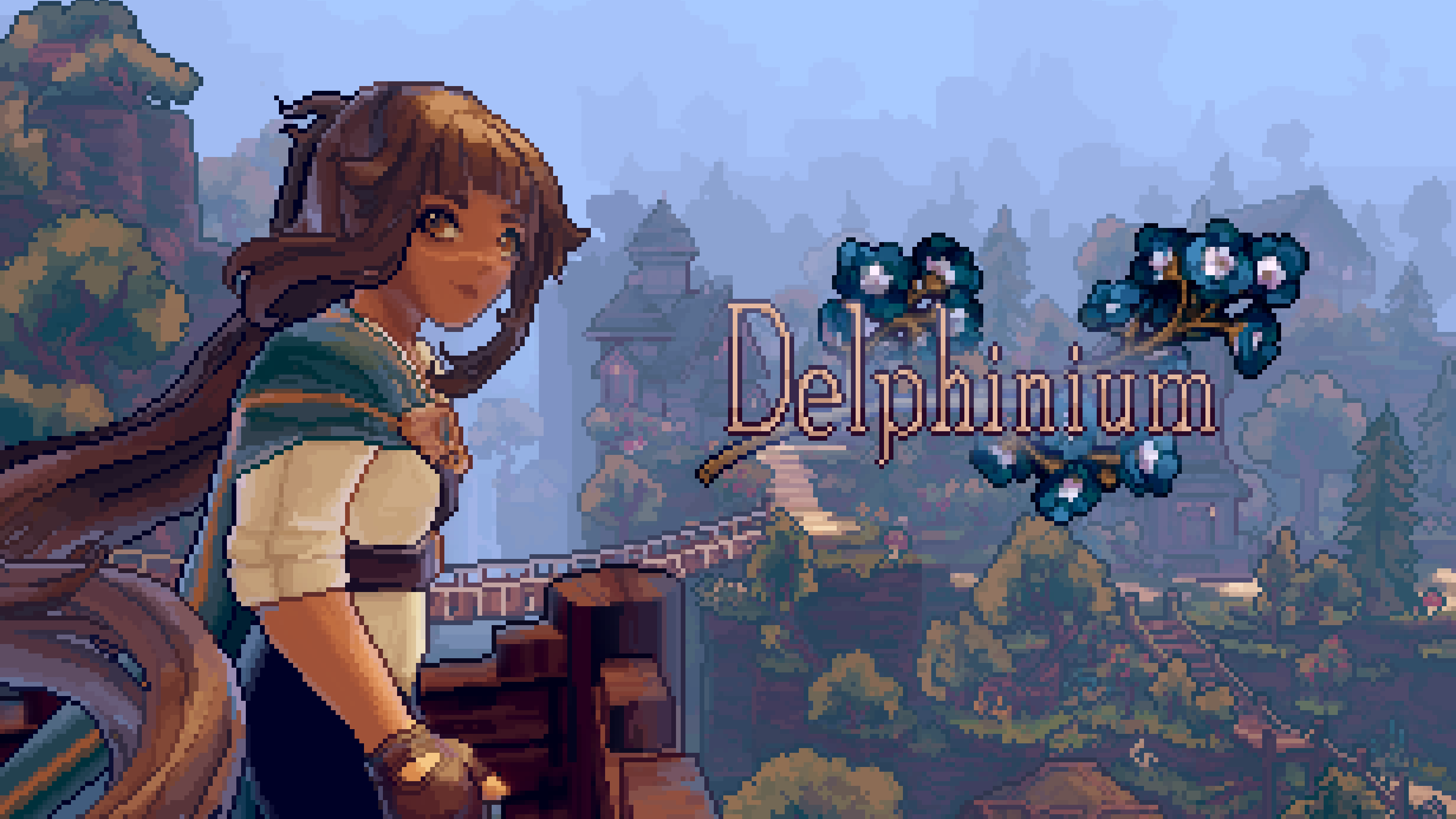 Delphinium — by Heidi Borge (CINNADEV)