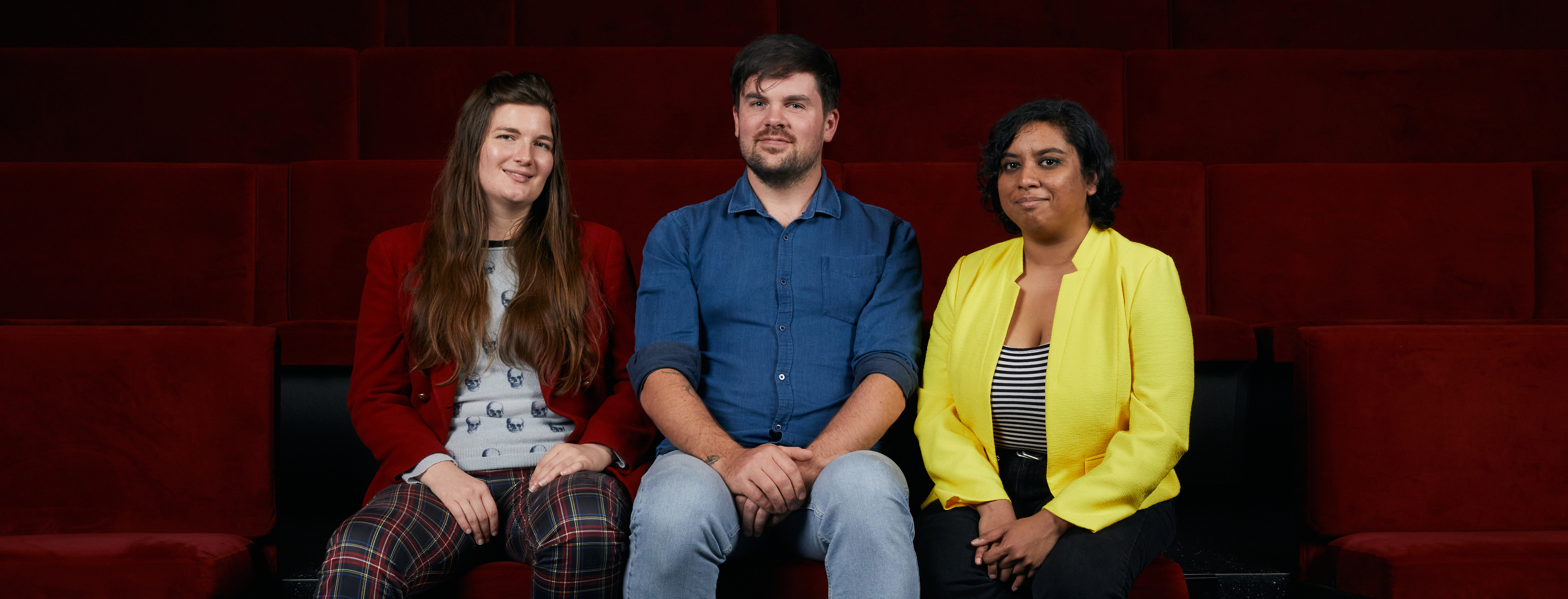 freeplay leadership team Mads Mackenzie, Louie Roots and Creatrix Tiara.